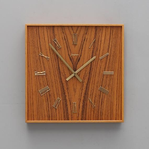 Wooden Wall <b>Clock</b> with Rich Wood Tones Elegant and Luxurious Home Decor by perfect enterprises - Product Image 2
