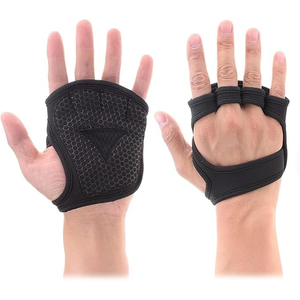 CrossFit Workout Gloves <b>Half</b> Finger Anti <b>Slip</b> Weight Lifting Gym Training Breathable Palm Protection Polyester Fitness - Product Image 1