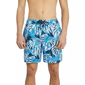 Shorts de bain pour hommes personnalisés avec logo, séchage rapide, respirants, imprimés par sublimation, décontractés - Product Image 2