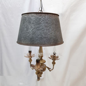 Lustre suspendu moderne en métal marron pour salon, entrée, villa, mariage - Nouveau design - Product Image 6