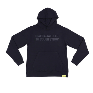 Sudadera con Capucha de Alta Calidad, 100% Algodón Grueso, Diseño y Logotipo Personalizados, AWFUL LOT of COUGH SYRUP, para Hombre - Product Image 4