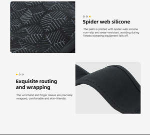 Wholesale Custom Logo Men Protection Palm Cross <b>Training</b> Fitness <b>Weight</b> Lifting Grip Gym Gloves for Workout - Product Image 6