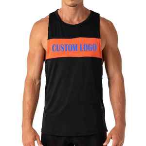 Brand New Plain Tank Top <b>Men</b> Gyms <b>Stringer</b> Sleeveless Shirt Open Sides Blank Fitness Clothing Cotton Muscle <b>Vest</b> Sportwear - Product Image 2