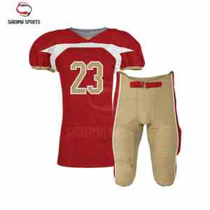 ชุดอเมริกันฟุตบอลแบบซับลิเมชั่นสุดเท่ ปรับแต่งได้เต็มที่ พร้อมงานปัก ชุดยูนิฟอร์มอเมริกันฟุตบอล - Product Image 1