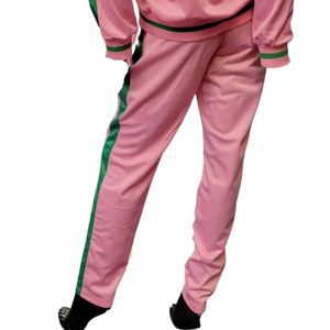 Pink AKA Vintage <b>Track</b> Suit Women Two Piece Tracksuit Set <b>Jacket</b> Jogger Pants Casual Sportswear Fashion Apparel Wholesale - Product Image 6