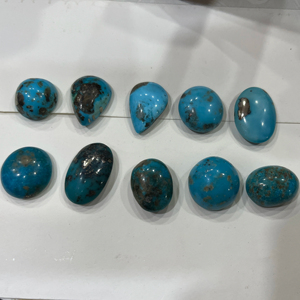 Turquesa Iraní Natural Certificada, Cabujón de Alta Calidad, Piedra Firoza para Joyería, Turquesa Azul Suelta al por Mayor - Product Image 4