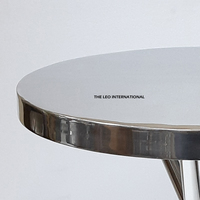 Table d'appoint en métal pour salon, chambre à coucher, canapé, décoration intérieure, vente en gros