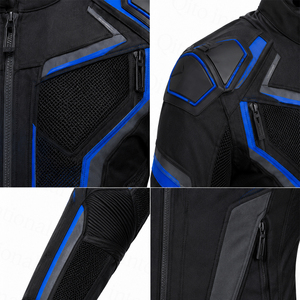Customized Lightweight Street <b>Bike</b> Mesh Textile Motorbike <b>Jacket</b> Custom Logo Windproof Racing Motorcycle Protective <b>Jacket</b> - Product Image 5