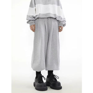 Pantalones Deportivos Holgados de Alta Calidad con Logotipo Personalizado, Diseño Recto, Estilo Casual de Cintura Media, Excelentes para Uso Diario - Product Image 2