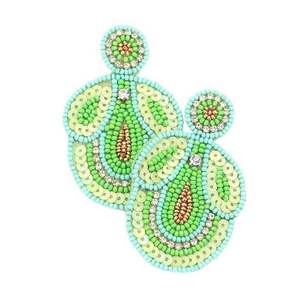 Boucles d'oreilles de Noël de qualité supérieure, élégantes, faites à la main, en laiton, à prix avantageux - Product Image 2