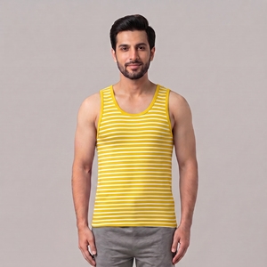 Men's Tank Tops New Arrival Spring Summer Casual Sports Sleeveless 100% Cotton Solid Anti-shrink <b>Vest</b> Knitted <b>Stringer</b> Fitness - Product Image 6
