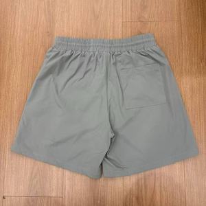 Pantalones Cortos de Chándal Personalizados para Hombre, Estilo Vintage, Lisos, Transpirables, de Punto, hasta la Rodilla, de Malla de Nylon, Holgados, con Acabado Sand Blast y Lavado Ácido - Product Image 2