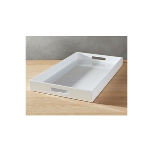 Bandeja de Madera para Servir, Ideal para Buffet, Desayuno, Café, Té, Aperitivos, Comida, Cocina, Comedor y Servicio de Fiestas - Product Image 2