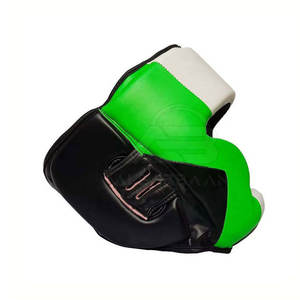 Protector de Cabeza de Boxeo de Cuero de Nuevo Diseño, Fabricado en Fábrica, Ajustable, para Entrenamiento de Combate - Product Image 4