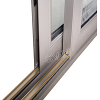 Ventanas Residenciales Impermeables con Doble Vidrio Templado, Marco de Aluminio con Rotura de Puente Térmico y Sistema Corredizo.