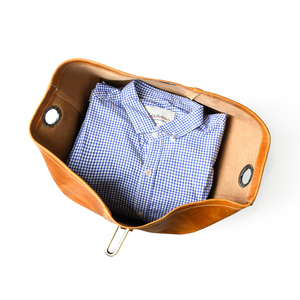 Nouveauté Sac de voyage unisexe en cuir véritable de créateur décontracté multifonctionnel avec logo personnalisé - Product Image 5