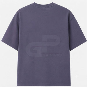 Camiseta con estampado reflectante para hombre, camiseta de algodón de primera calidad, informal, con cuello redondo, transpirable, ropa de calle, moda, uso diario, esencial - Product Image 2