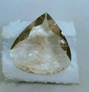 Piedras preciosas de cuarzo rutilo de cobre caído curativo de energía de alta calidad cortadas diferentes piedras preciosas sueltas para la fabricación de joyas - Product Image 3