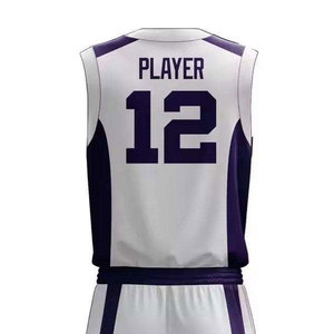 Uniforme de Baloncesto Transpirable de Secado Rápido, Tallas Grandes, Diseño de Logotipo Personalizado, Entrenamiento Deportivo, 100% Poliéster - Product Image 5