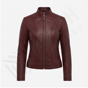 Venta al por mayor nueva moda mujer ropa de invierno chaqueta de piel de oveja para mujer/chaquetas de cuero para mujer venta al por mayor ropa de Invierno para mujer - Product Image 2