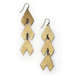 Bijoux de mode en cuivre et laiton durables de luxe, écologiques et fabriqués à la main, modèle 1, pour accessoires de mode en cristal - Product Image 1