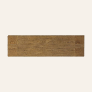 Mesa Consola Minimalista de Madera de Teca Sólida para Sala de Estar y Pasillo - Product Image 3