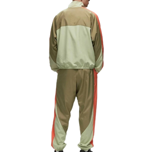 OEM/ODM Men Winter Hooded Windproof Windbreaker Sporty Solid <b>Tracksuit</b> <b>Polyester</b>/Nylon Material Lightweight Breathable - Product Image 6