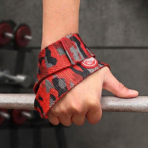 Correas de Camuflaje Resistentes en Forma de 8, Antideslizantes, para Entrenamiento, Ejercicios de Fuerza, Correas de Neopreno en Forma de 8, Correas Resistentes para Levantamiento de Pesas - Product Image 1