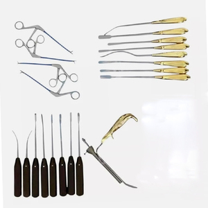 Juego Completo de Instrumentos para Cirugía Facial con Tijeras, Pinzas, Portaagujas y Retractores para Uso Profesional - Product Image 4
