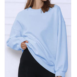 Sudaderas de Moda para Mujer, Talla Grande, Personalizadas, Transpirables, 100% Algodón, Manga Larga, con Diseño Personalizado para Venta en Línea - Product Image 2