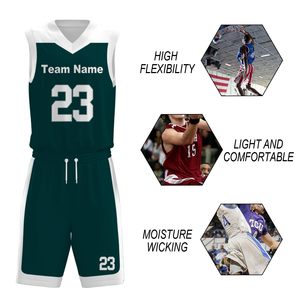 Competitive Basketball Uniform <b>Strong</b> Mesh Material for Intense Gameplay Training & Match Basketball Uniform - Product Image 6