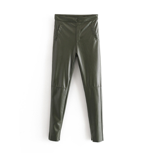 Customized Logo Breathable Lightweight Outdoor Fashion Wear Hand-woven pant New Design <b>men</b> Pants Wholesale Price Leather Pants - Product Image 1