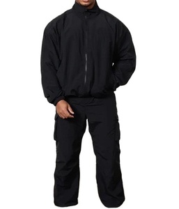 Chaqueta Deportiva Personalizada con Capucha y Cordón Ajustable, Ligera, de Nailon/Poliéster, para Hombre, Estilo Deportivo, para Primavera - Product Image 1