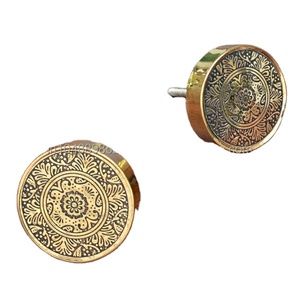 Brass Cabinet Drawer Knobs Cupboard Handles Fancy Wardrobe Knobs and Pulls Brass Dresser Drawer Knobs