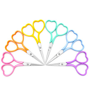 Mini Heart Handle Embroidery <b>Scissors</b> Precision Thread Cutting <b>Sewing</b> Craft Tool - Product Image 6