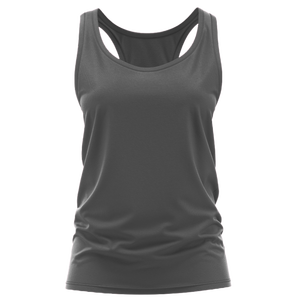 Camiseta Deportiva de Tirantes para Mujer, Tejida, con Logotipo Frontal, Transpirable, de Secado Rápido, para Fitness - Product Image 5