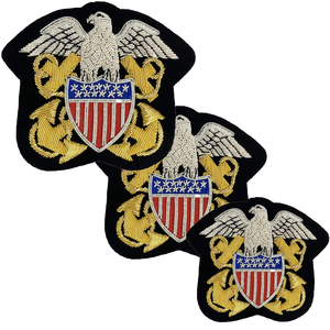 Wholesale Handmade Embroidery High Quality Custom Wholesale Badges Eco-Friendly Nickel-Free Luxury Washable Solid Color - Product Image 4