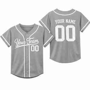 Producción de Camisetas de Béisbol Personalizadas para Marcas, Camisetas de Béisbol Sublimadas, Moda para Marcas de Ropa Urbana Estadounidenses - Product Image 2