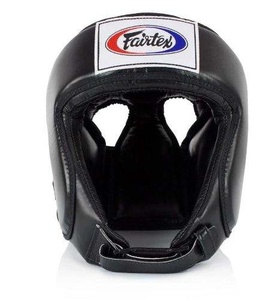อุปกรณ์ป้องกันศีรษะสำหรับชกมวย Fairtex ทำจากหนัง PU ป้องกันเต็มใบหน้า พร้อมสายรัดแบบ Hook & Loop สำหรับผู้ใหญ่ ใช้ได้ทั้งชายและหญิง - Product Image 6
