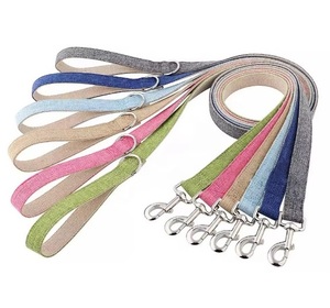Nylon <b>Dog</b> Leash With Padded Handle Luxury Breathable Adjustable Soft Nylon <b>Collar</b> for Small Medium and <b>Large</b> <b>Dog</b> - Product Image 1