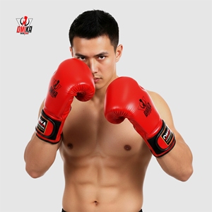 Custom Logo Metallic Gold Green Boxing <b>Gloves</b> Lightweight Professional PU/<b>PVC</b>/Leather Breathable Adjustable Wrist Strap <b>Gloves</b> - Product Image 1