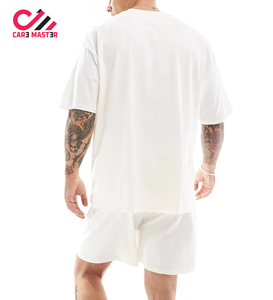 เสื้อยืดและกางเกงขาสั้นผู้ชายลายพิมพ์กราฟิก 2 ชิ้น ชุดเซ็ต 2 ชิ้น สไตล์วินเทจ ล้างสีแบบแอซิดวอช ขายดีประจำฤดูหนาวปี 2026 - Product Image 2