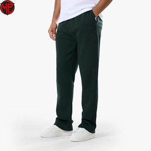2027 Men's 100% Cotton Sweatpants <b>Elastic</b> Waist Anti Wrinkle Breathable Knitted Gym <b>Trousers</b> Casual Wear - Product Image 6
