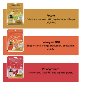 แผ่นให้ความชุ่มชื้นให้ความชุ่มชื้นวิตามินซีสมุนไพรเกาหลี20ชนิดบรรจุแยกกันดูแลผิวประจำวัน - Product Image 1