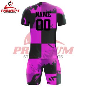 Uniformes de Fútbol Ligeros de Manga Corta 100% Poliéster, Personalizables con Logotipo de Equipo, Nueva Llegada, Ropa Deportiva, Servicio OEM, Los Mejores - Product Image 6