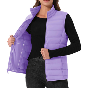 Chaleco Acolchado para Mujer al por Mayor - Tejido Premium Resistente y Ajuste Cómodo para Senderismo, Correr o Uso Casual - Product Image 6