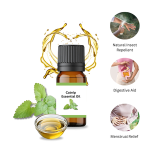 AARNAV GLOBAL EXPORTS Aceite Esencial de Flores de Catnip 100% Puro Destilado al Vapor - Antienvejecimiento, Hidratante, Limpiador de Poros, Halal - Product Image 3