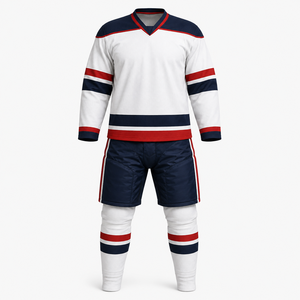 Uniformes de Hockey sobre Hielo Unisex, Ropa Deportiva para Equipos, Todas las Tallas Disponibles, Hechos de Poliéster, Servicios OEM, Adultos, Envío Rápido - Product Image 6