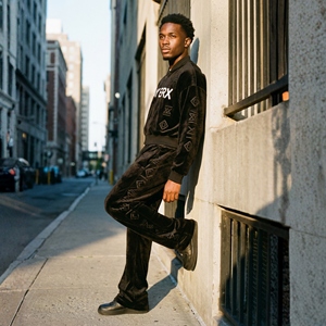 Ensemble de survêtement pour homme personnalisé, style coupe-vent en velours, ensemble de survêtement, veste courte, lavage à l'acide, uni, imprimé en 3D, streetwear - Product Image 1