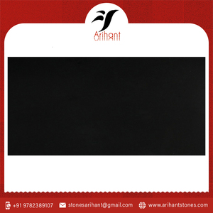 Natural Absolute Black <b>Granite</b> Tiles for Living Rooms, Kitchens, Bathrooms, and Office Spaces - Product Image 6